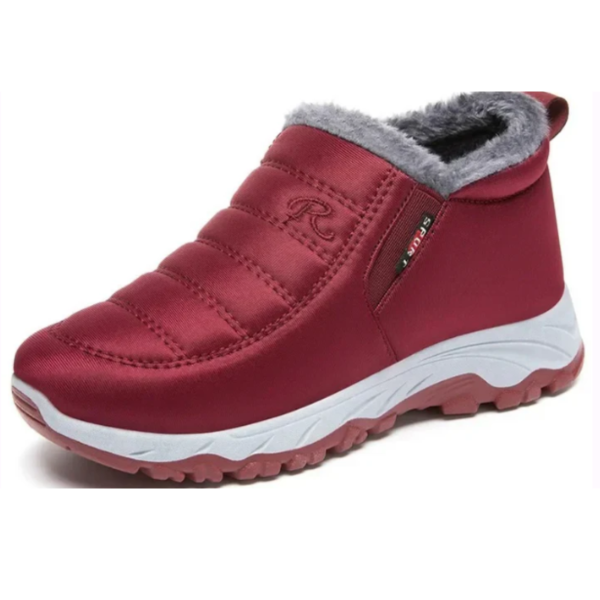 Botines Cálidos de Cuero Sintético